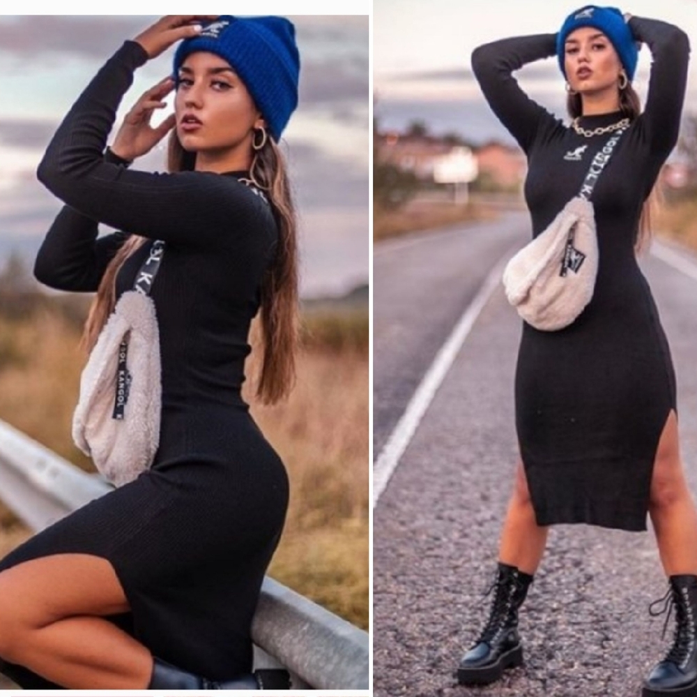 Limited Edition Black Kangol Dress